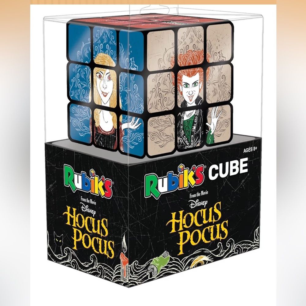 Disney Hocus Pocus Sanderson Sisters Collectible Rubik’s Cube Factory Sealed
